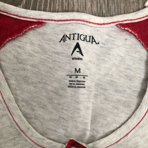 NWT Tournament of Roses Pasadena CA Womens Red Gray Short Sleeve T-Shirt Size M - Picture 4 of 10